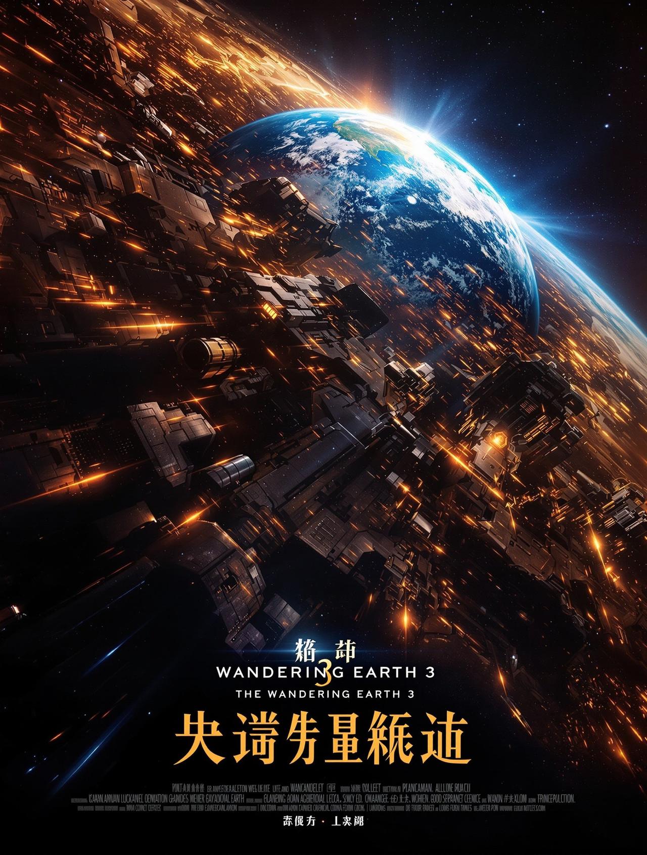 桥矿影视推荐影片《流浪地球3》海报